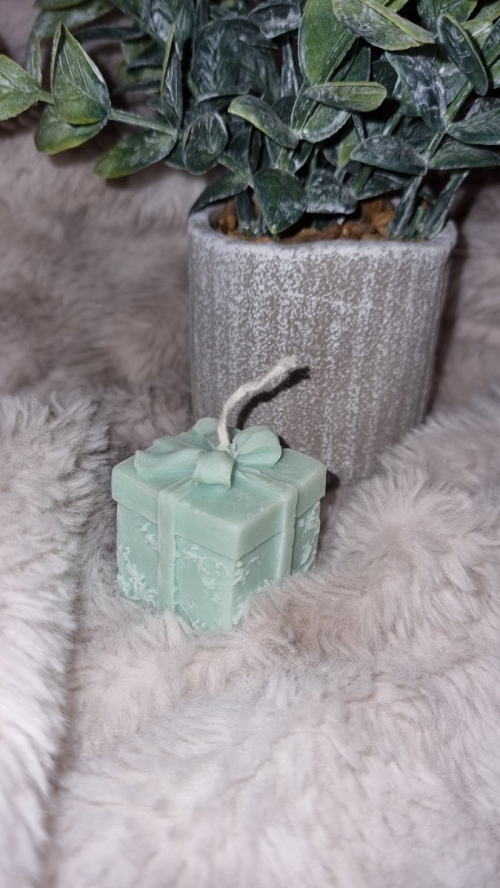 Bougie cadeau de Noël