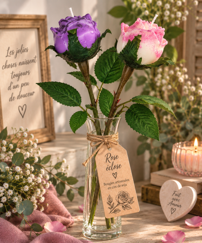 Rose éclose