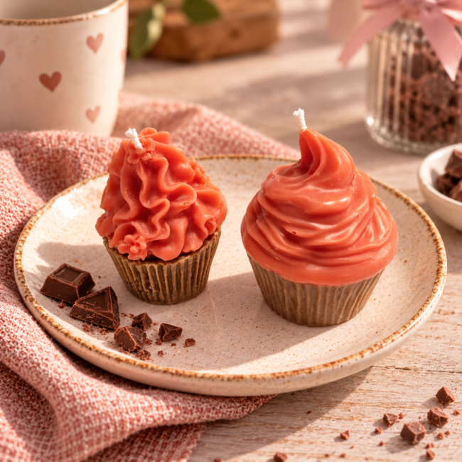 Bougie cupcake